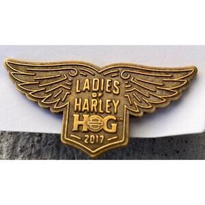 Ladies of Harley 2017 HOG Wings Harley Davidson Pin